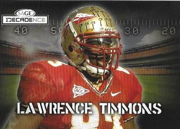 2007 SAGE Decadence #10 Lawrence Timmons Front
