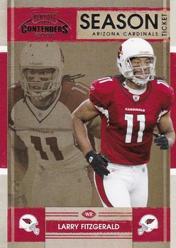 2008 Playoff Contenders #2 Larry Fitzgerald Front