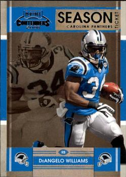 2008 Playoff Contenders #15 DeAngelo Williams Front