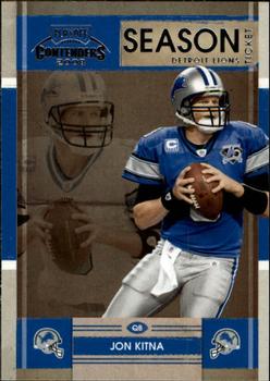2008 Playoff Contenders #34 Jon Kitna Front