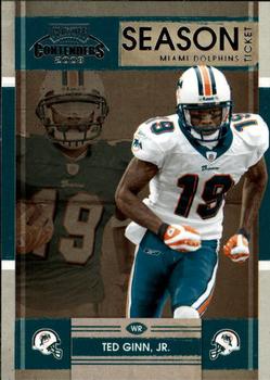 2008 Playoff Contenders #54 Ted Ginn Jr. Front