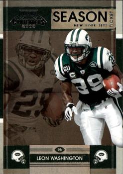 2008 Playoff Contenders #68 Leon Washington Front
