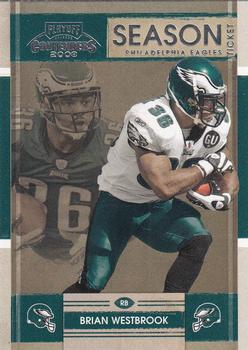 2008 Playoff Contenders #74 Brian Westbrook Front