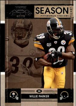 2008 Playoff Contenders #77 Willie Parker Front