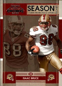 2008 Playoff Contenders #85 Isaac Bruce Front