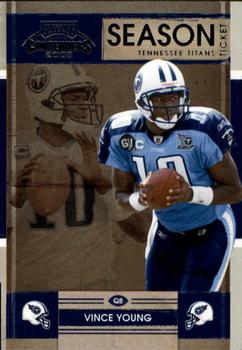 2008 Playoff Contenders #95 Vince Young Front