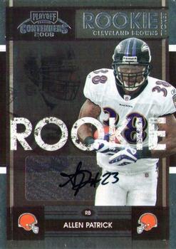 2008 Playoff Contenders #103 Allen Patrick Front