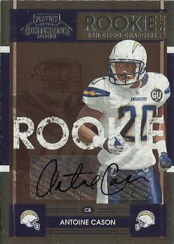 2008 Playoff Contenders #106 Antoine Cason Front