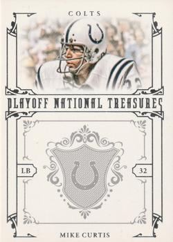 2008 Playoff National Treasures #93 Mike Curtis Front