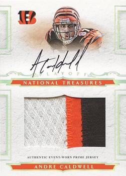 2008 Playoff National Treasures #117 Andre Caldwell Front