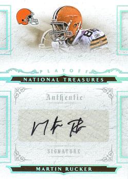 2008 Playoff National Treasures #180 Martin Rucker Front