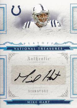 2008 Playoff National Treasures #183 Mike Hart Front