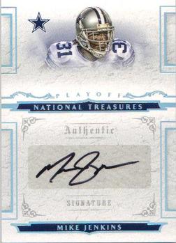 2008 Playoff National Treasures #184 Mike Jenkins Front