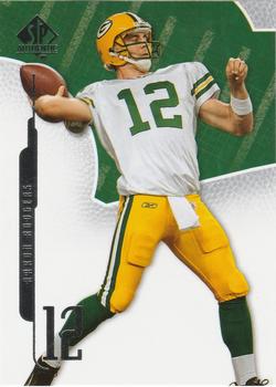 2008 SP Authentic #70 Aaron Rodgers Front