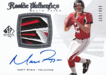 2008 SP Authentic #300 Matt Ryan Front