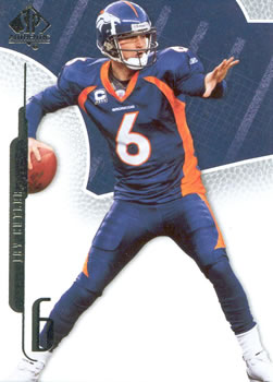 2008 SP Authentic #37 Jay Cutler Front