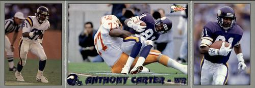 1993 Pacific Triple Folder #9 Anthony Carter Front