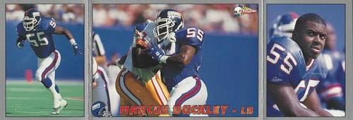 1993 Pacific Triple Folder #24 Marcus Buckley Front