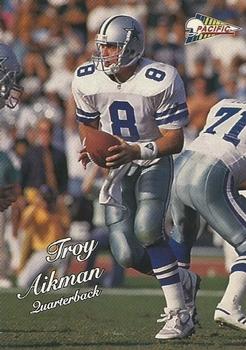 1993 Pacific Triple Folder - Rookies and Stars #1 Troy Aikman Front