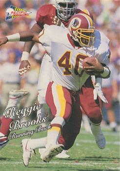 1993 Pacific Triple Folder - Rookies and Stars #5 Reggie Brooks Front
