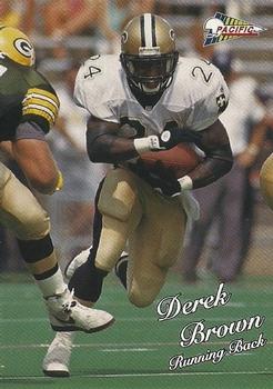 1993 Pacific Triple Folder - Rookies and Stars #6 Derek Brown Front