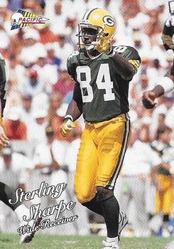 1993 Pacific Triple Folder - Rookies and Stars #17 Sterling Sharpe Front