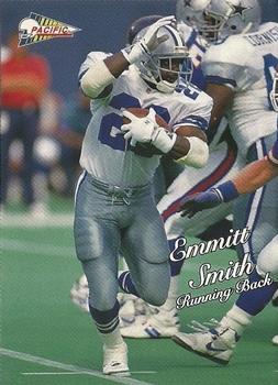 1993 Pacific Triple Folder - Rookies and Stars #18 Emmitt Smith Front