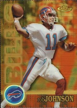 2000 Finest - Gold Refractors #48 Rob Johnson Front