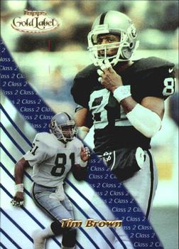 2000 Topps Gold Label - Class 2 #25 Tim Brown Front