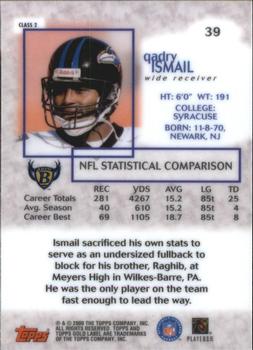 2000 Topps Gold Label - Class 2 #39 Qadry Ismail Back
