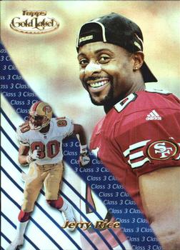 2000 Topps Gold Label - Class 3 #13 Jerry Rice Front