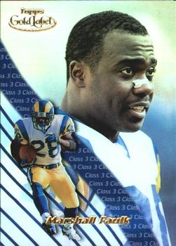 2000 Topps Gold Label - Class 3 #79 Marshall Faulk Front