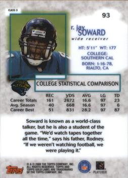 2000 Topps Gold Label - Class 3 #93 R.Jay Soward Back
