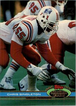 1991 Stadium Club - Super Bowl XXVI #52 Chris Singleton Front