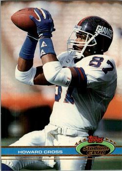 1991 Stadium Club - Super Bowl XXVI #82 Howard Cross Front