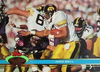 1991 Stadium Club - Super Bowl XXVI #116 Nick Bell Front