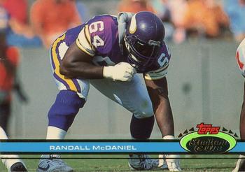 1991 Stadium Club - Super Bowl XXVI #172 Randall McDaniel Front