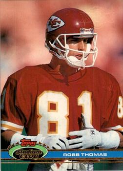 1991 Stadium Club - Super Bowl XXVI #184 Robb Thomas Front