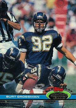 1991 Stadium Club - Super Bowl XXVI #292 Burt Grossman Front