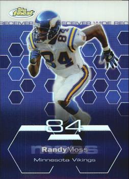 2003 Finest - Refractors #5 Randy Moss Front