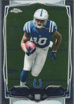 2014 Topps Chrome #197 Donte Moncrief Front