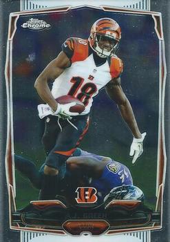 2014 Topps Chrome #45 A.J. Green Front