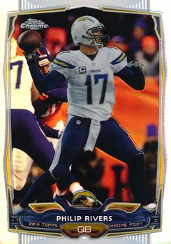 2014 Topps Chrome #91 Philip Rivers Front
