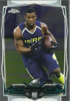 2014 Topps Chrome #112 Henry Josey Front