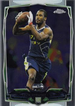 2014 Topps Chrome #142 Kevin Norwood Front