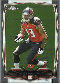 2014 Topps Chrome #185 Mike Evans Front