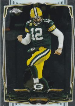 2014 Topps Chrome #83 Aaron Rodgers Front
