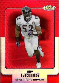 2006 Finest - Refractors #12 Ray Lewis Front