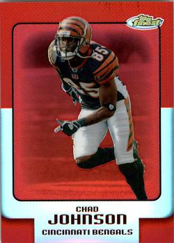 2006 Finest - Refractors #75 Chad Johnson Front