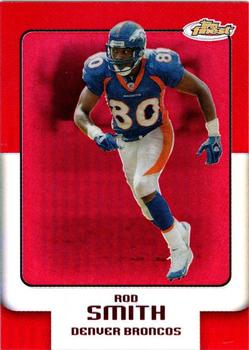 2006 Finest - Refractors #89 Rod Smith Front